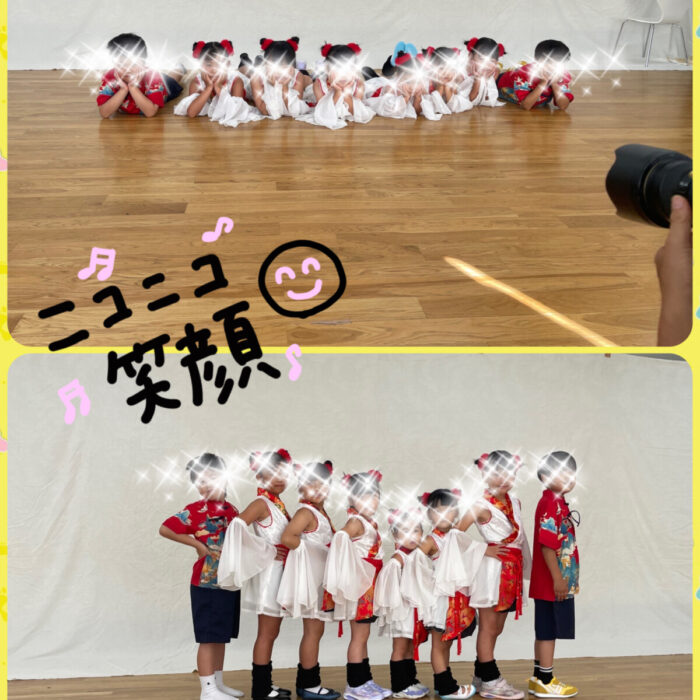 キッズダンスの撮影会