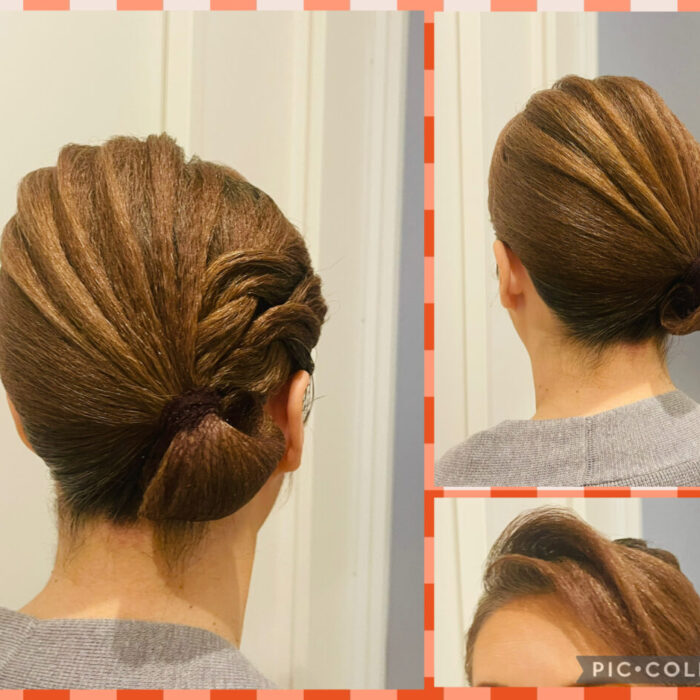 髪上げ✨