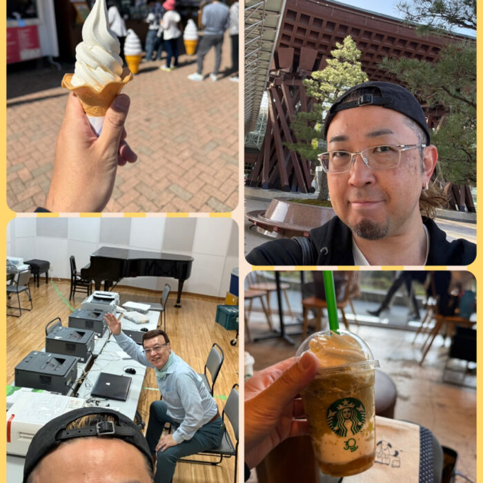 石川大会のお仕事